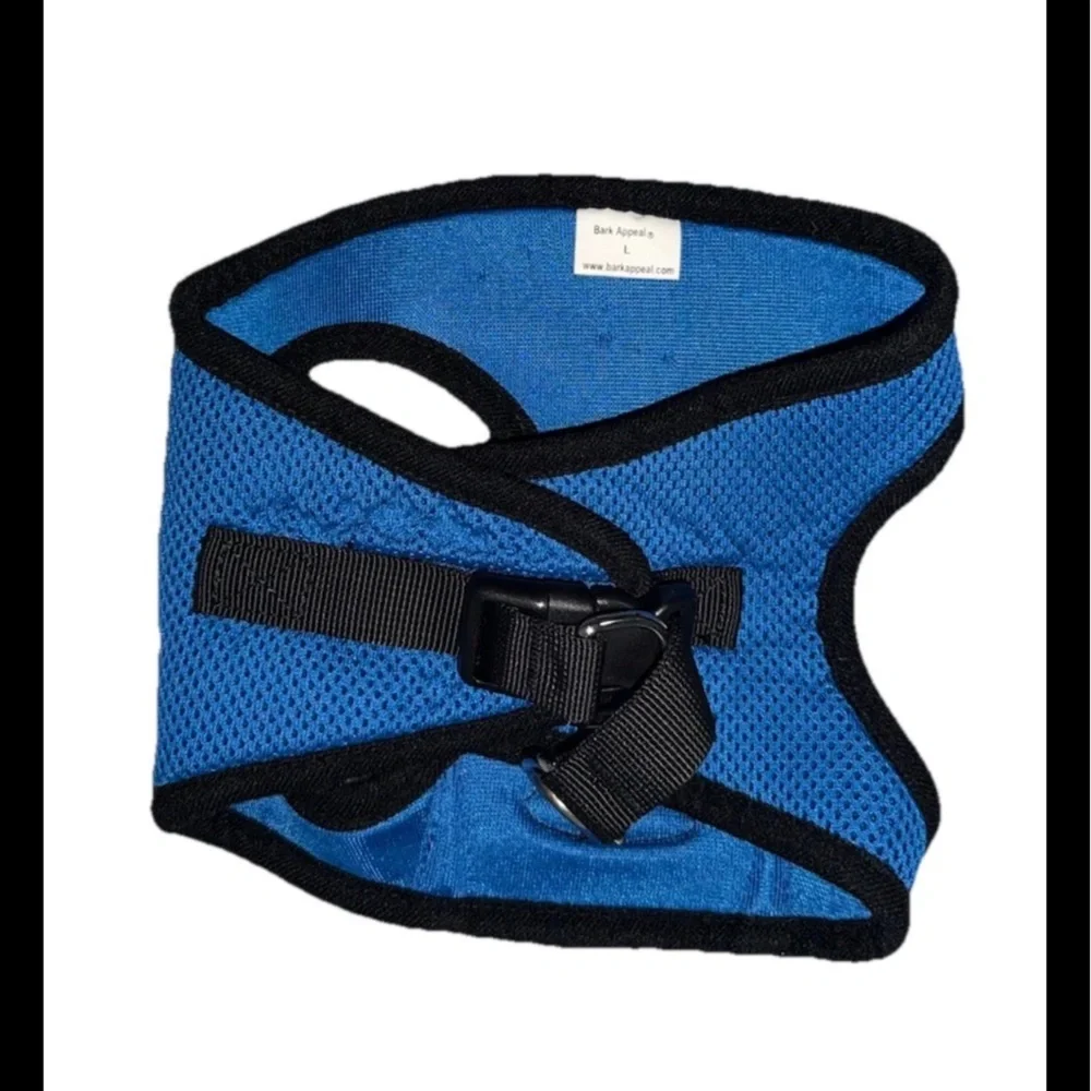 Bark Appeal Dog Harness Blue Large